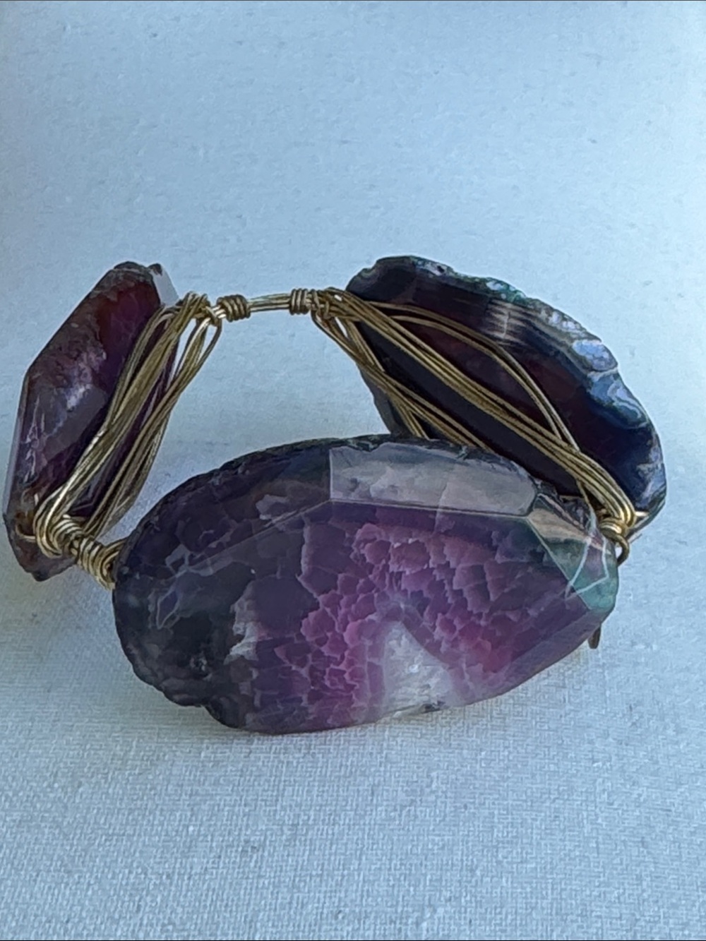 Bourbon and Bowties gorgeous stone bracelet